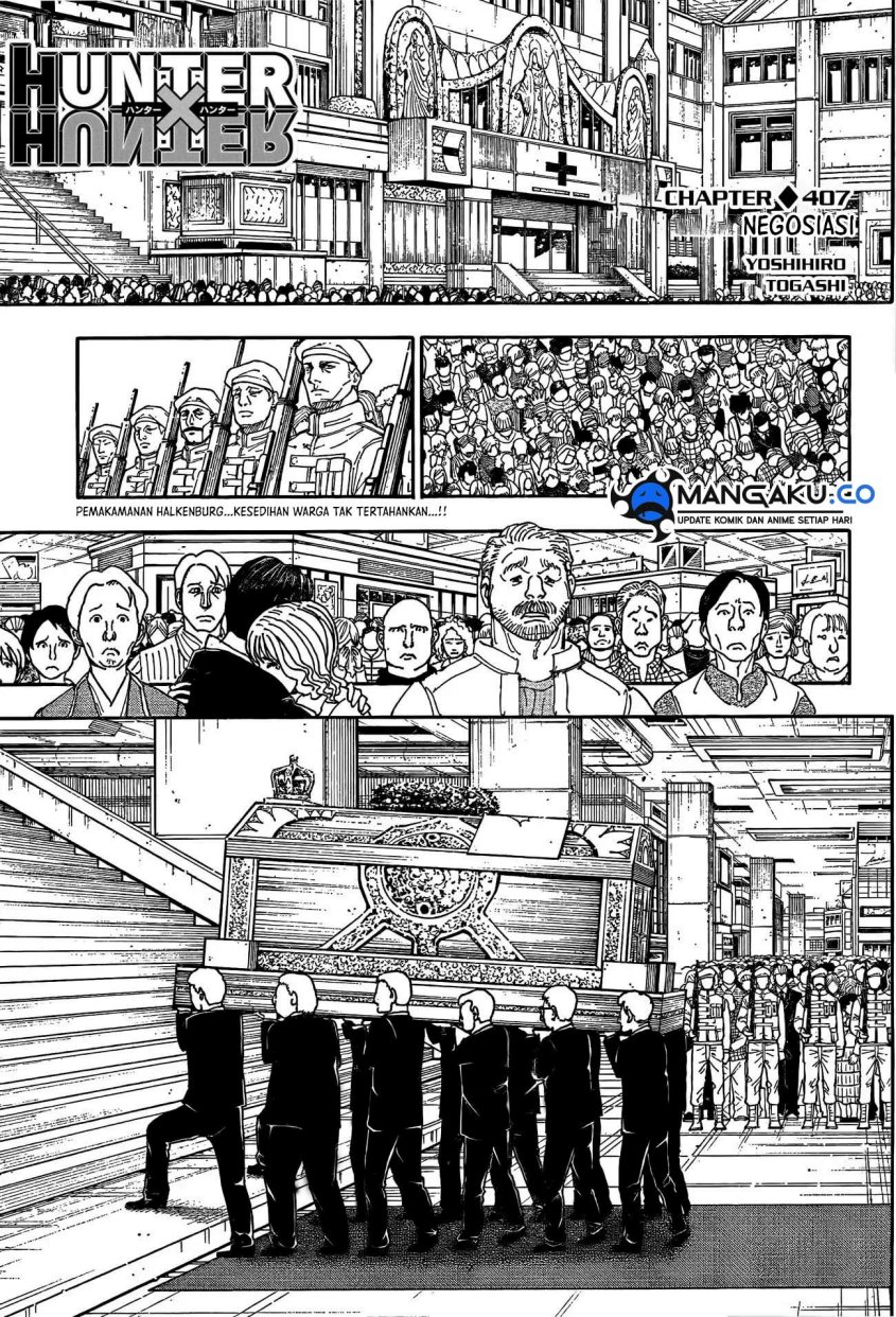 Baca Manga Hunter x Hunter Chapter 407 Gambar 2