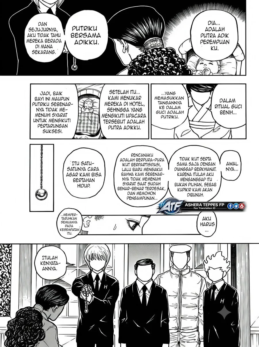Hunter x Hunter Chapter 412 Gambar 11