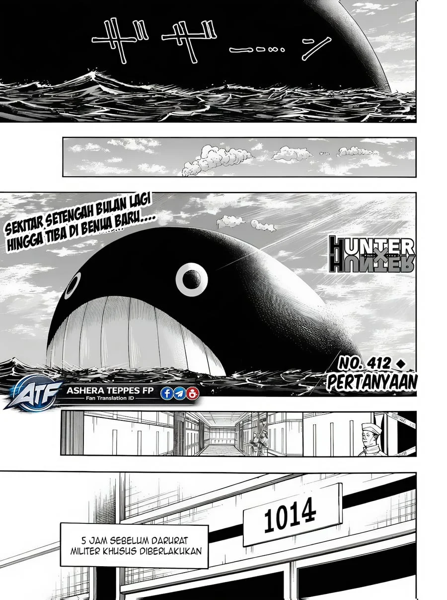 Manga Hunter x Hunter Chapter 412 gambar 2