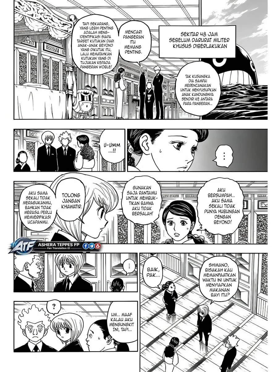 Hunter x Hunter Chapter 412 Gambar 4