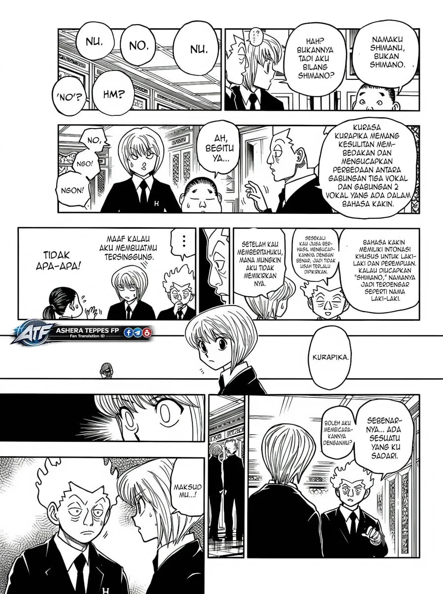 Hunter x Hunter Chapter 412 Gambar 5