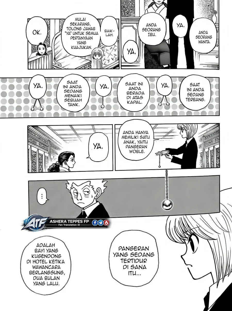 Hunter x Hunter Chapter 412 Gambar 7