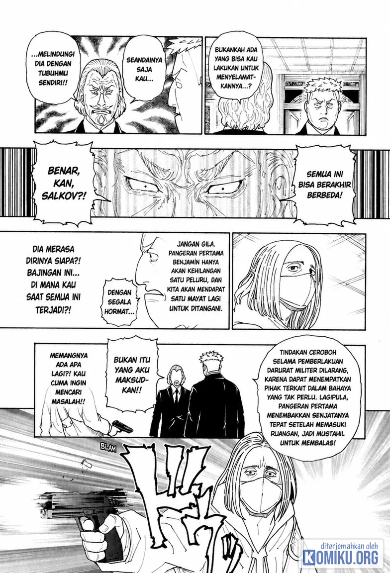 Hunter x Hunter Chapter 418 Gambar 14