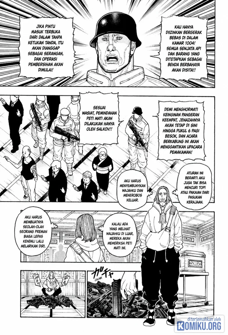 Hunter x Hunter Chapter 418 Gambar 16