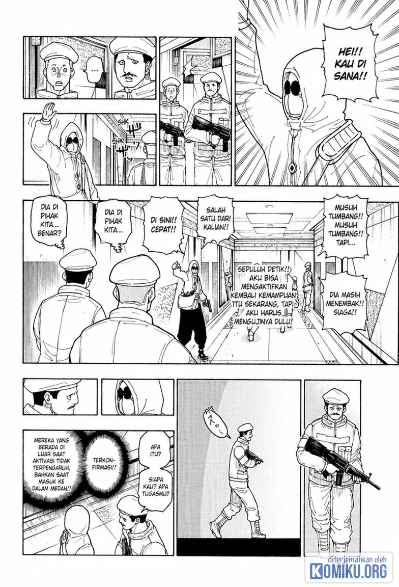 Hunter x Hunter Chapter 419 Gambar 12