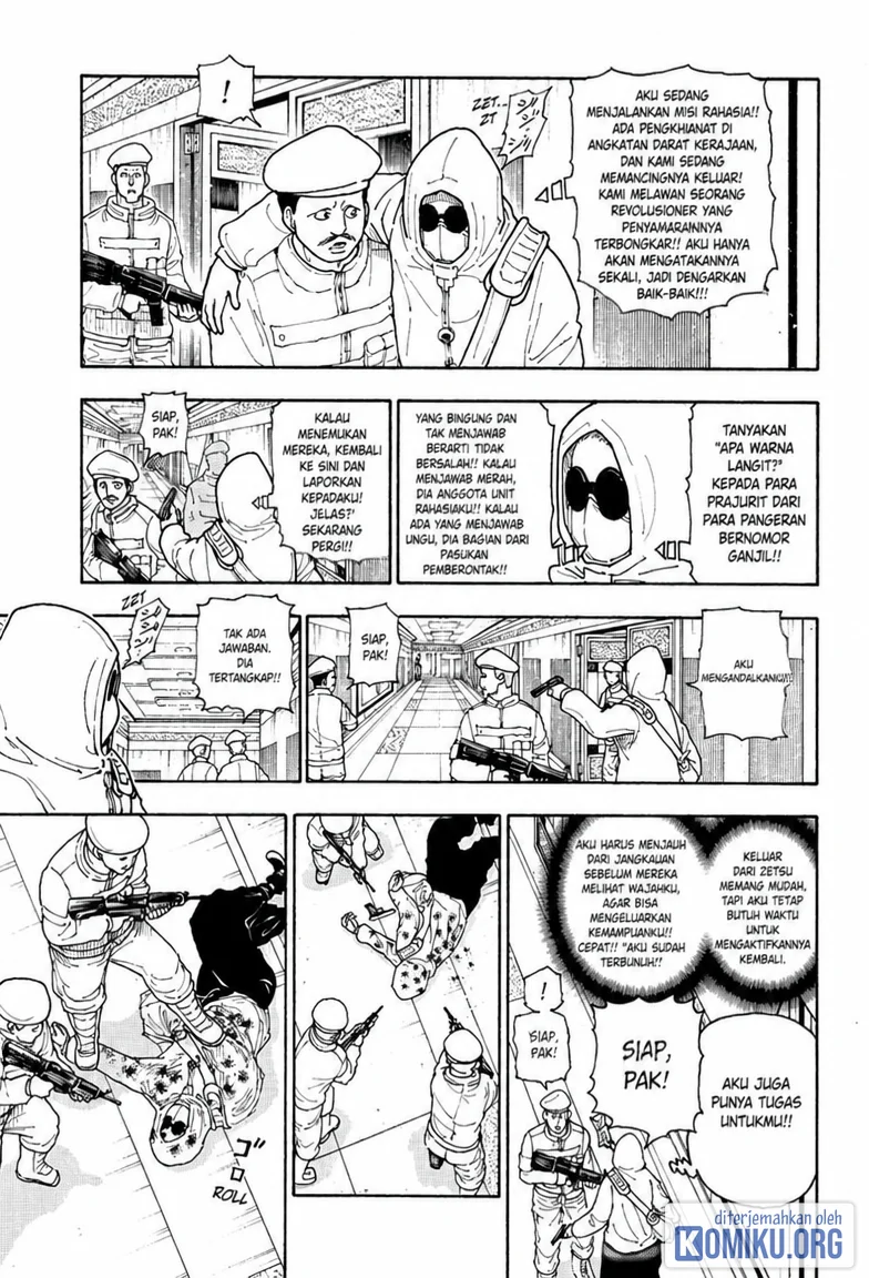 Hunter x Hunter Chapter 419 Gambar 13