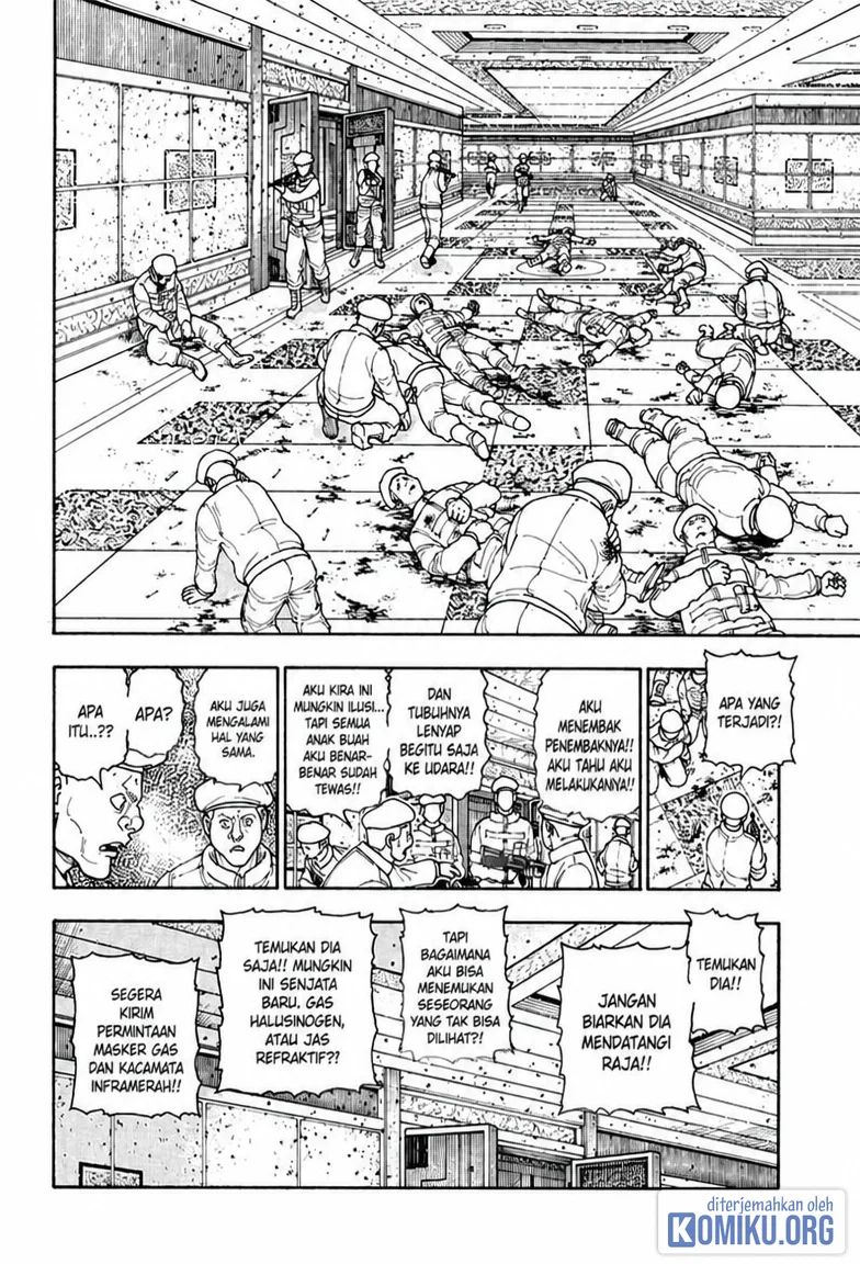 Hunter x Hunter Chapter 419 Gambar 16