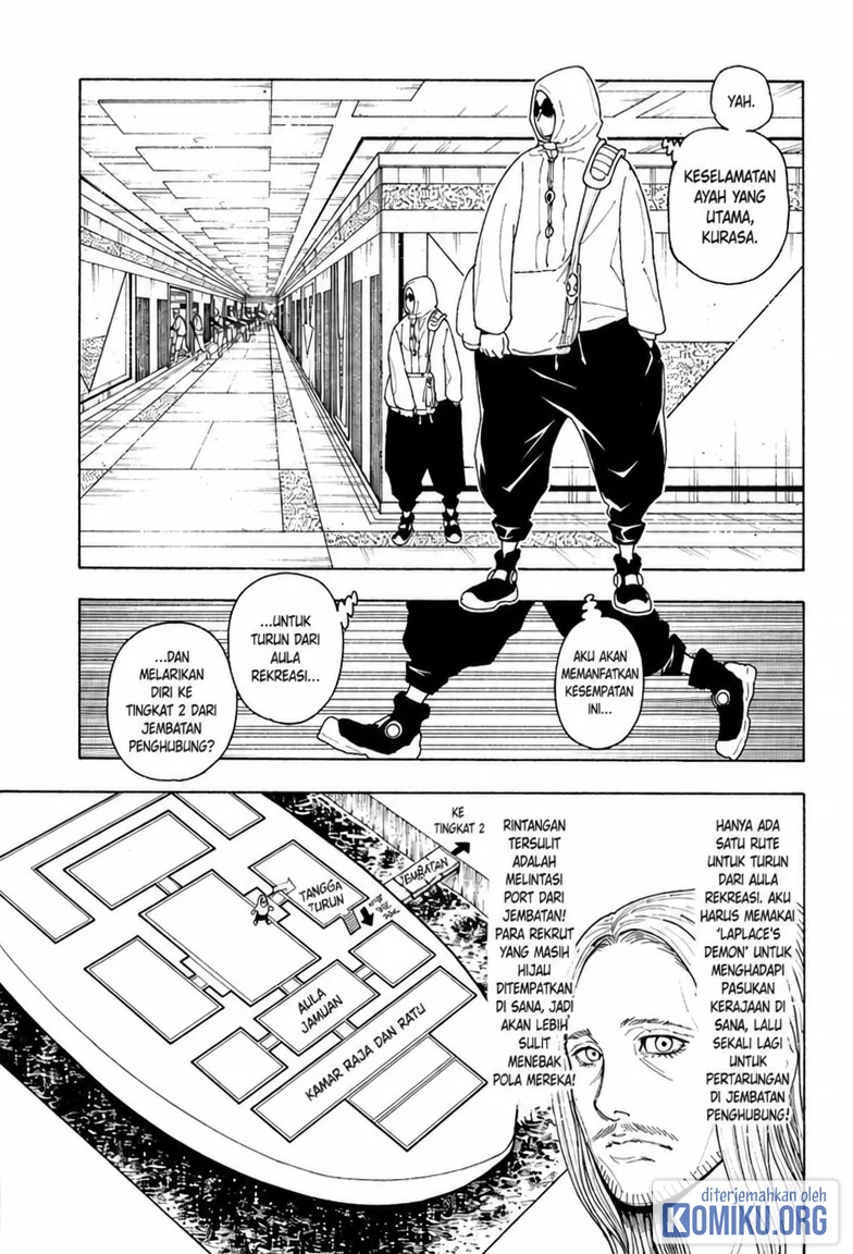 Hunter x Hunter Chapter 419 Gambar 17