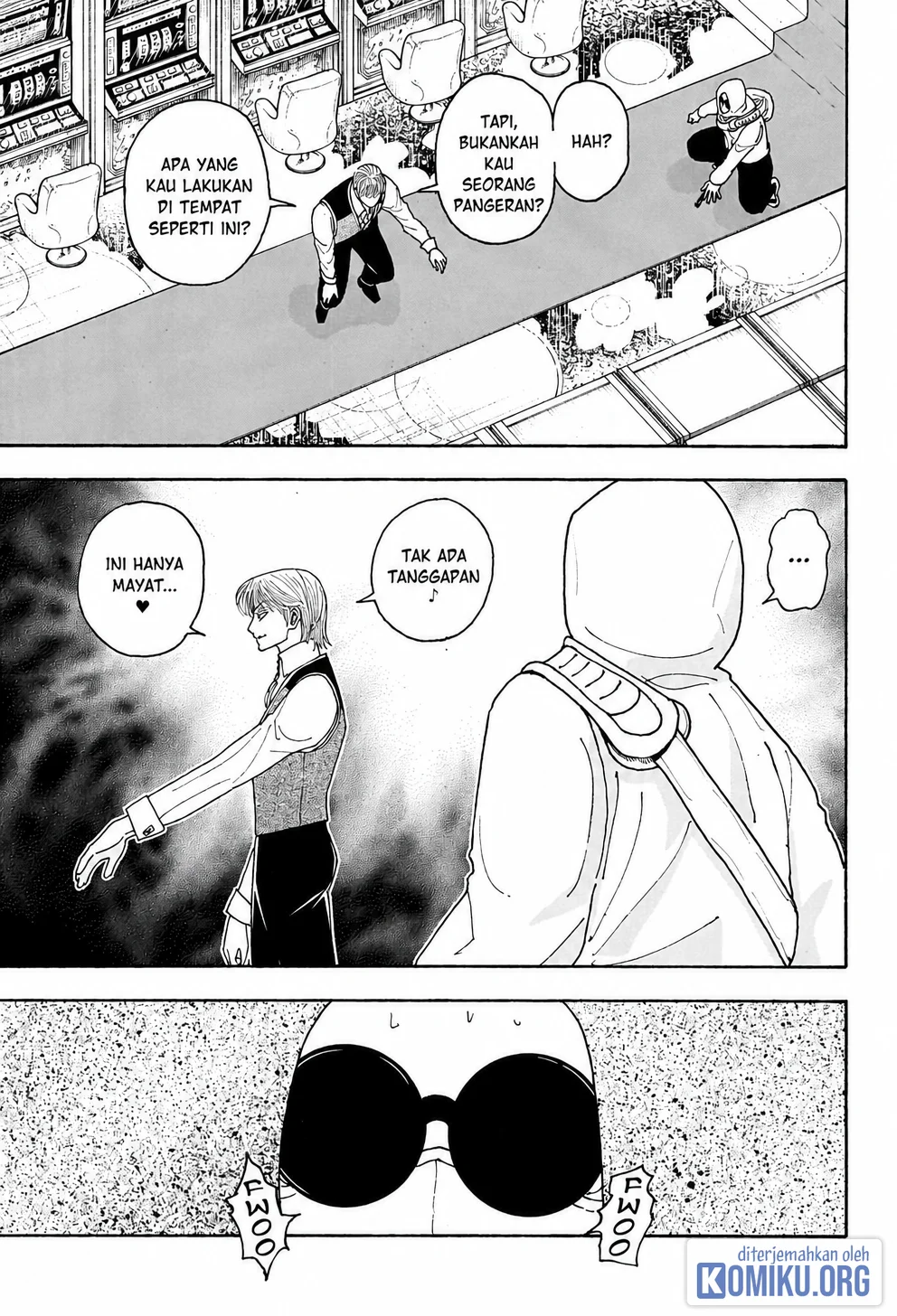 Hunter x Hunter Chapter 420 Gambar 11
