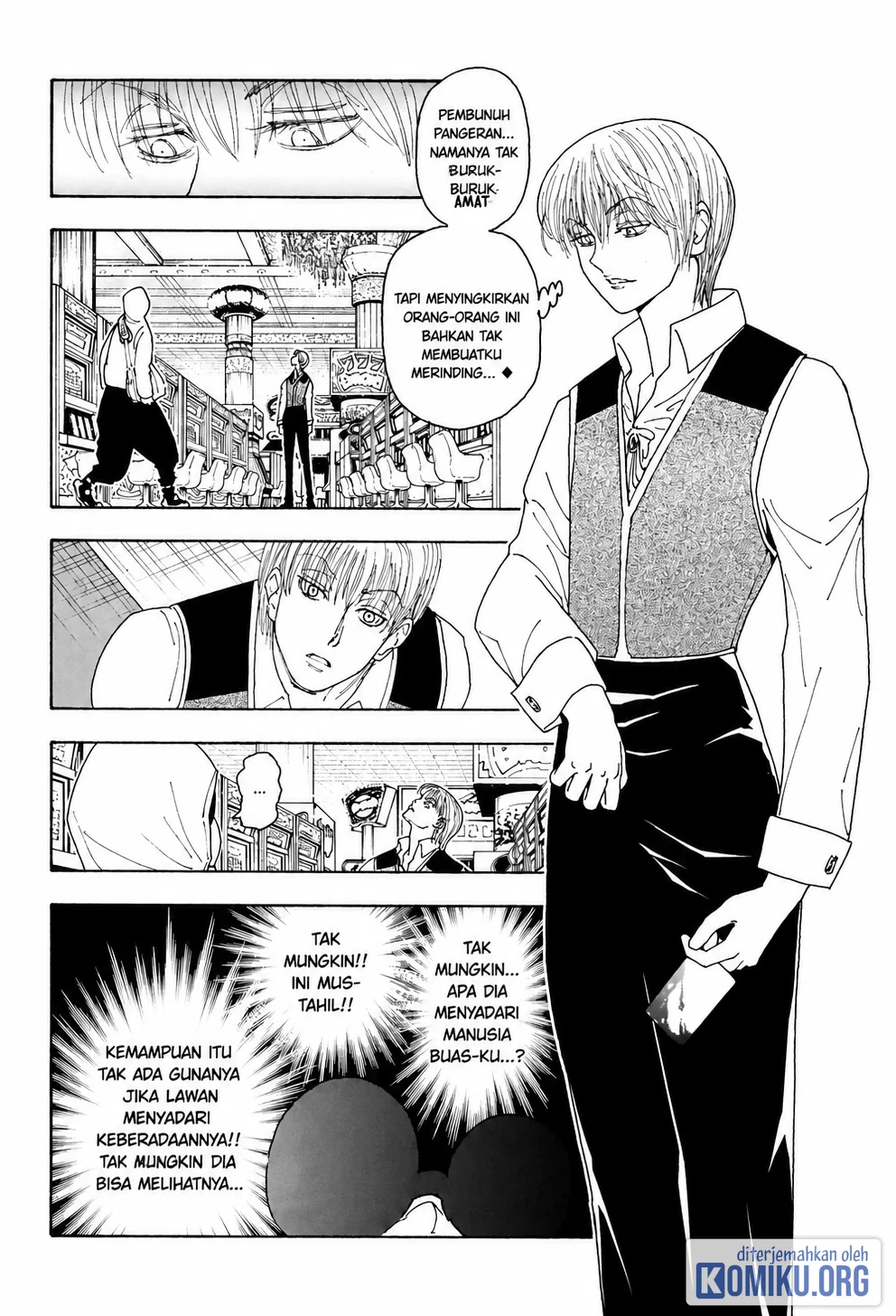 Hunter x Hunter Chapter 420 Gambar 12