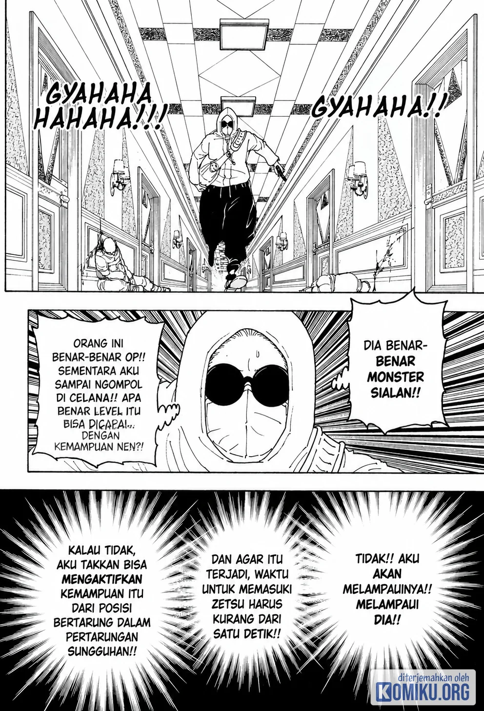 Hunter x Hunter Chapter 420 Gambar 14