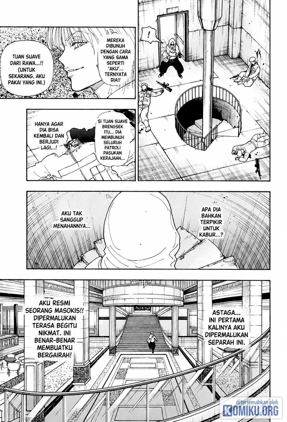 Hunter x Hunter Chapter 420 Gambar 15