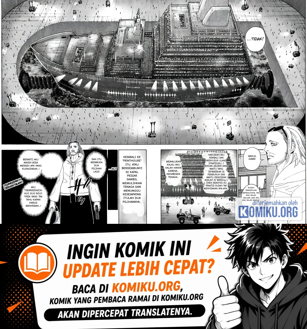 Hunter x Hunter Chapter 420 Gambar 16