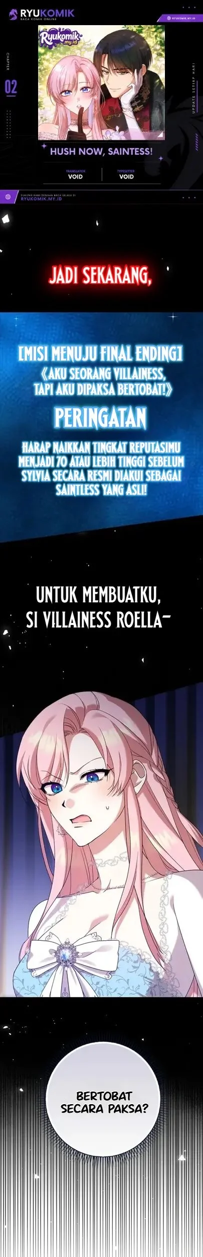 Hush Now, Saintess! Chapter 2 halaman 2