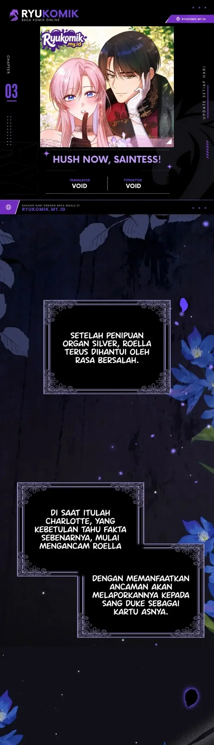 Hush Now, Saintess! Chapter 3 halaman 2