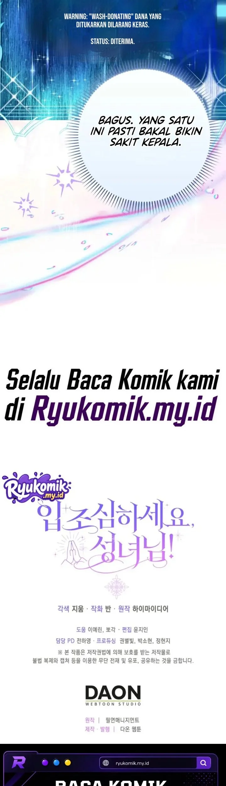 Hush Now, Saintess! Chapter 5 Gambar 56