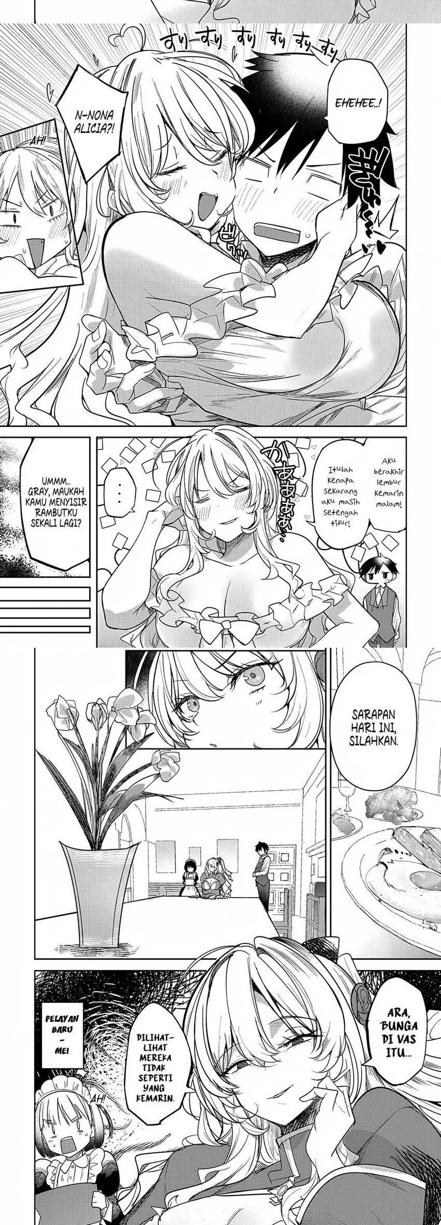 Baca Manga Hyouketsu Reijou-sama wo Follow Shitara, Mechamecha Dekiai Sareteshimatta Ken Chapter 4 Gambar 2