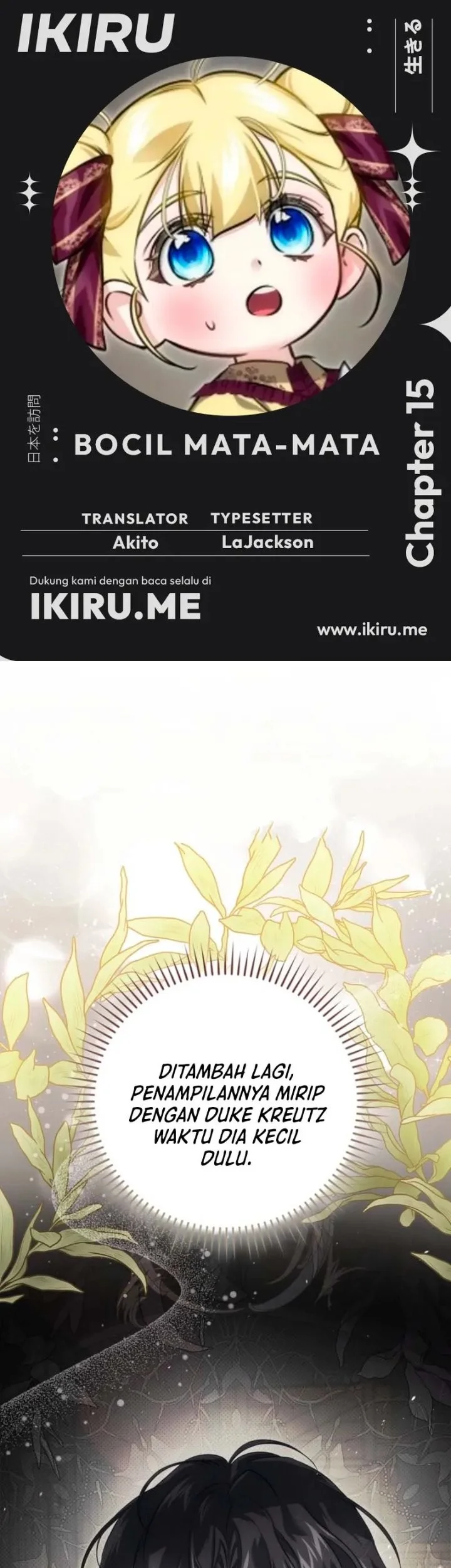 Komik I Am the 5-Year-Old Spy Who Kidnapped the Villain Chapter 15 gambar 1