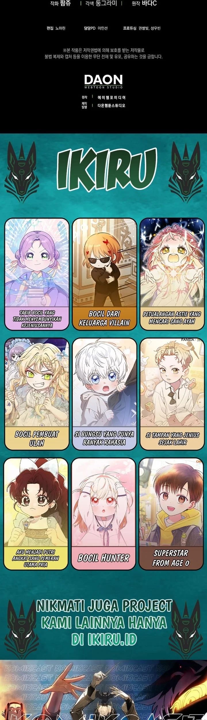 I Am the 5-Year-Old Spy Who Kidnapped the Villain Chapter 3 Gambar 89