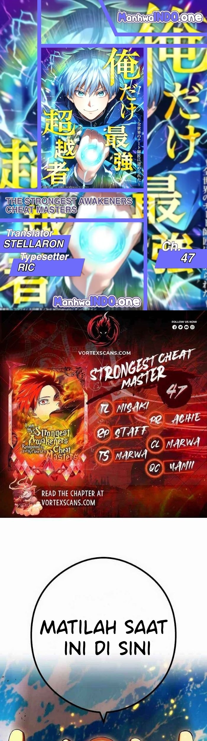 Baca Komik I Am the Strongest Awakeners, Recognized by All of the World’s Cheat Masters Chapter 47 Gambar 1