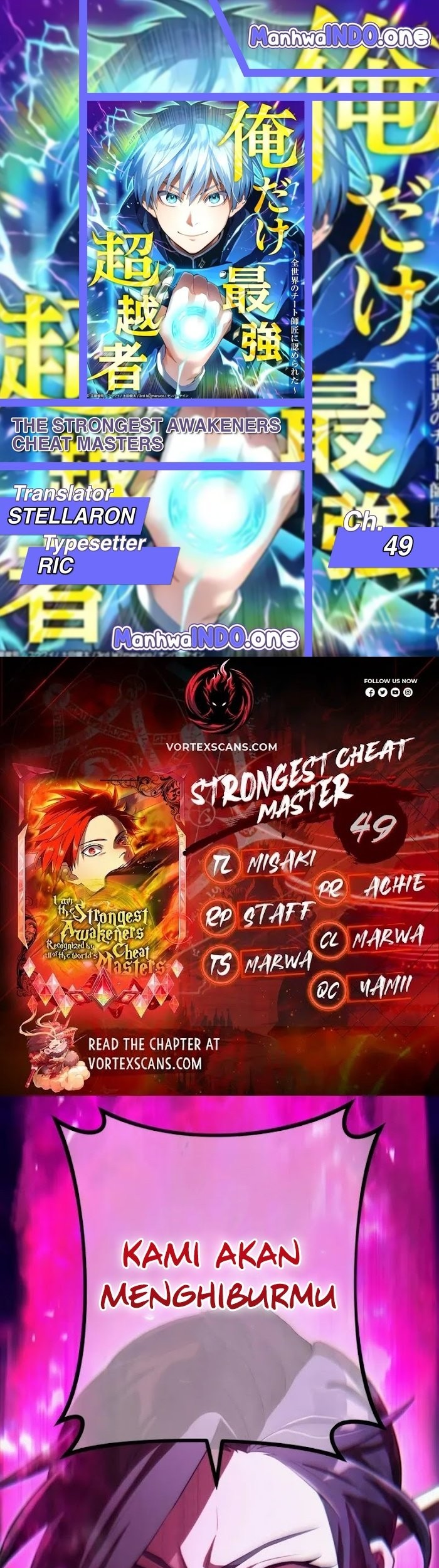 Baca Komik I Am the Strongest Awakeners, Recognized by All of the World’s Cheat Masters Chapter 49 Gambar 1
