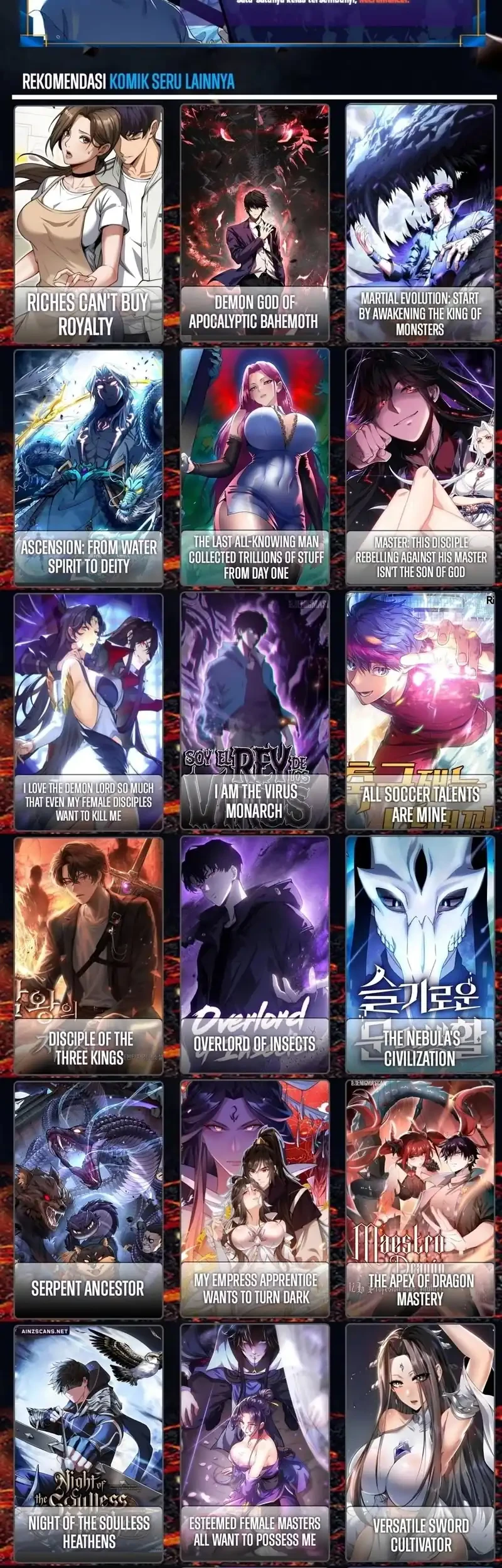 I Am the Virus Monarch Chapter 107 Gambar 35