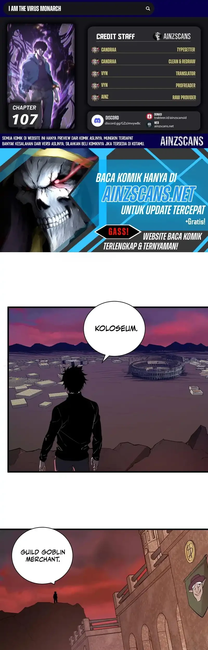 Komik I Am the Virus Monarch Chapter 107 gambar 1