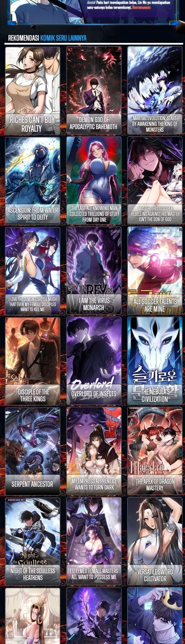 I Am the Virus Monarch Chapter 108 Gambar 33