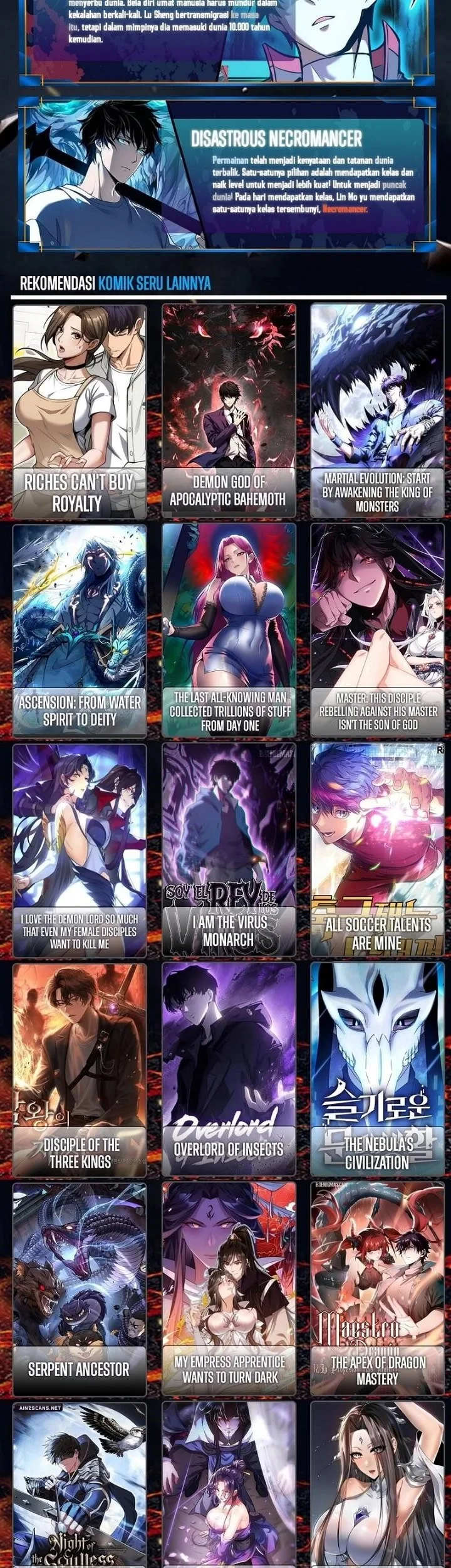 I Am the Virus Monarch Chapter 112 Gambar 33