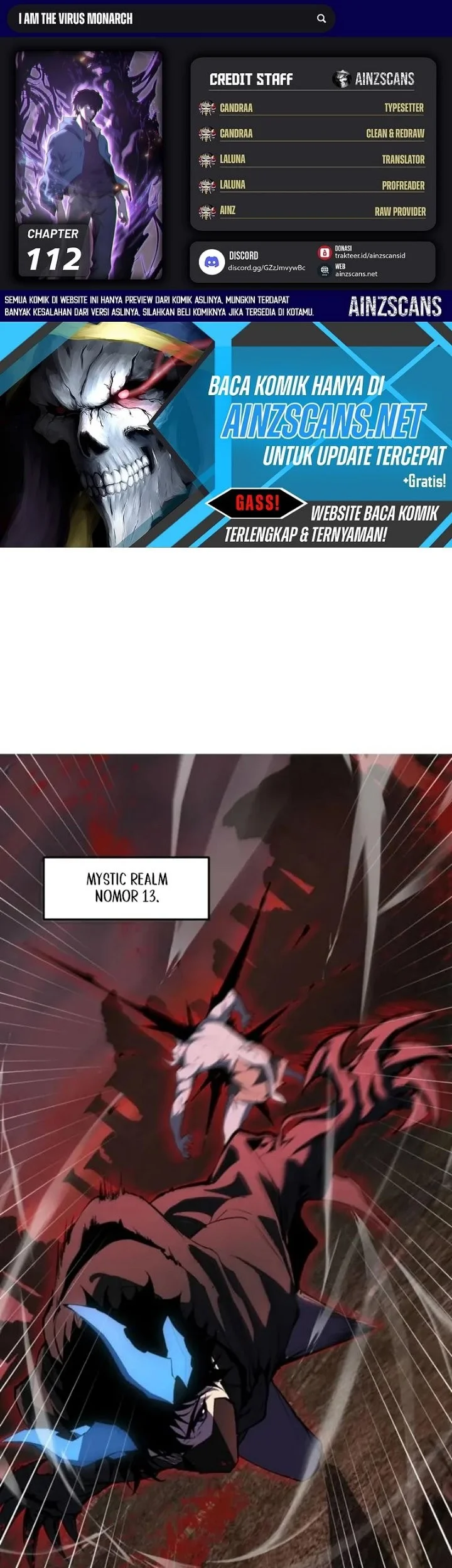 I Am the Virus Monarch Chapter 112 halaman 2