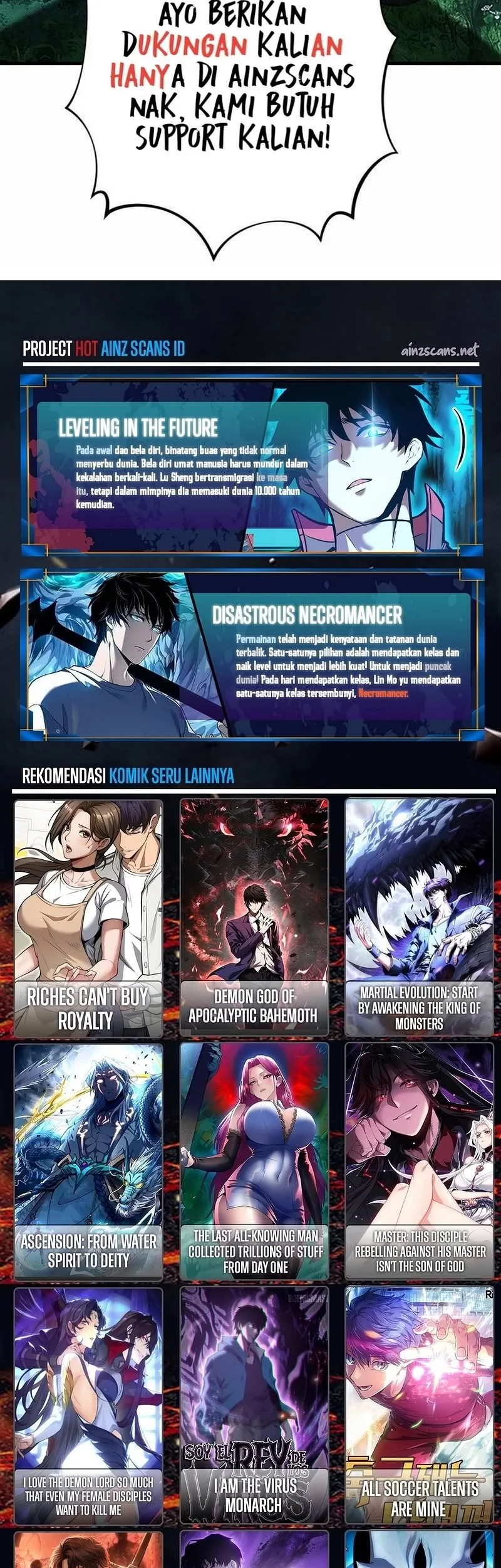 I Am the Virus Monarch Chapter 113 Gambar 33