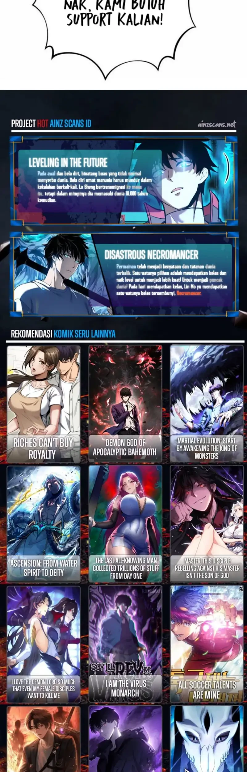 I Am the Virus Monarch Chapter 91 Gambar 38