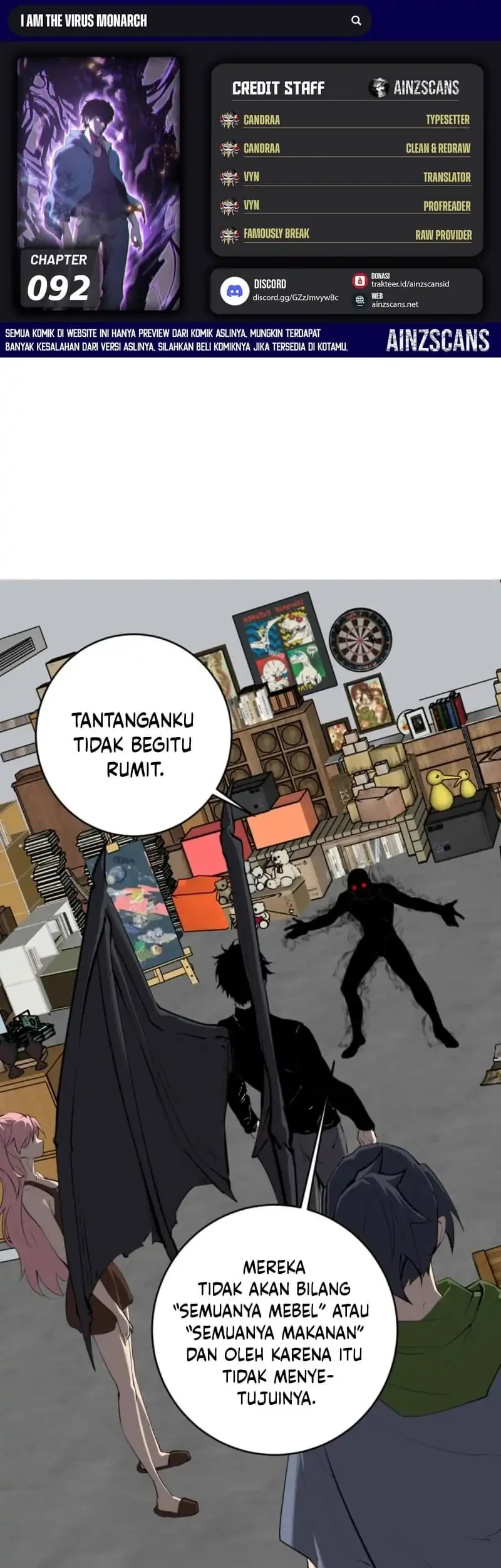 Komik I Am the Virus Monarch Chapter 92 gambar 1