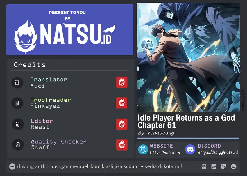 Komik I Awoke as a God After Auto Battling For a Million Years (Idle Player Returns as a God) Chapter 61 gambar nomor 1