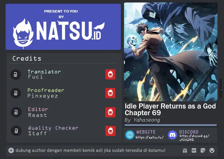 Komik I Awoke as a God After Auto Battling For a Million Years (Idle Player Returns as a God) Chapter 69 gambar 1