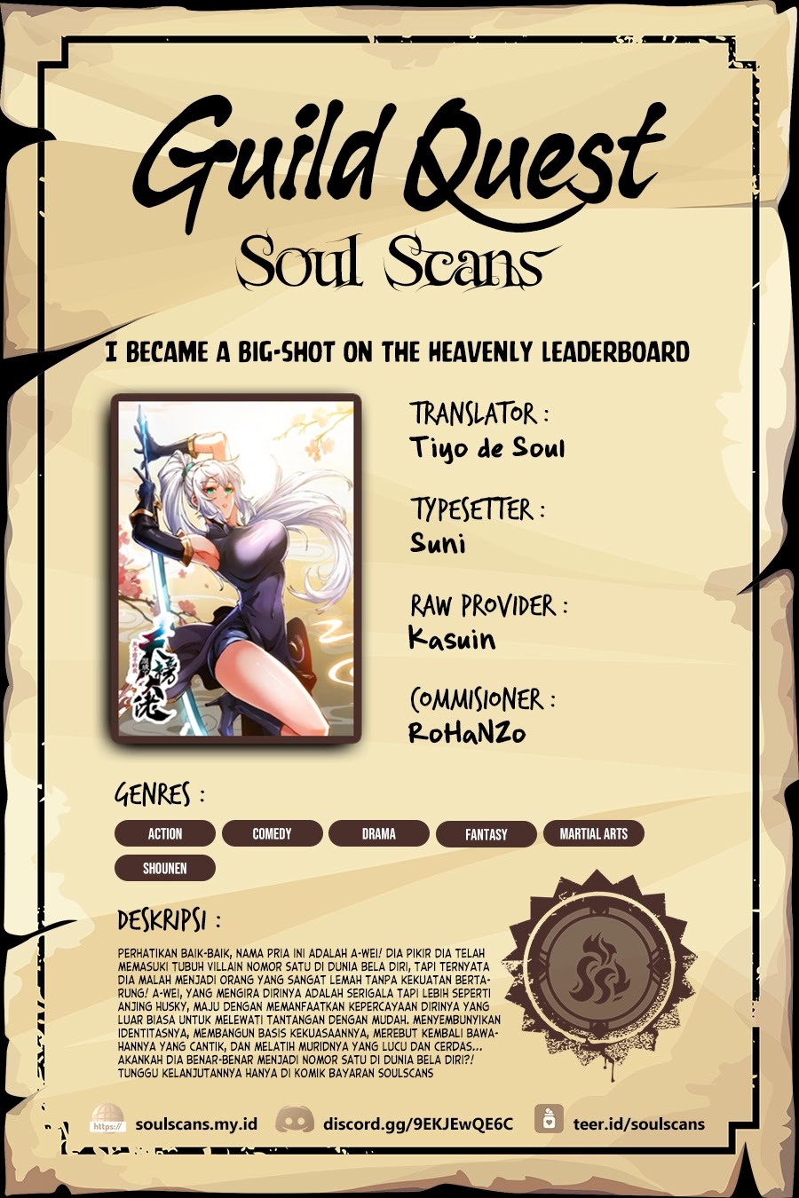 Baca Komik I Became a Big-Shot on the Heavenly Leaderboard Chapter 26 Gambar 1