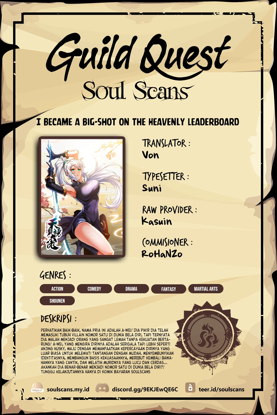 Baca Komik I Became a Big-Shot on the Heavenly Leaderboard Chapter 28 Gambar 1
