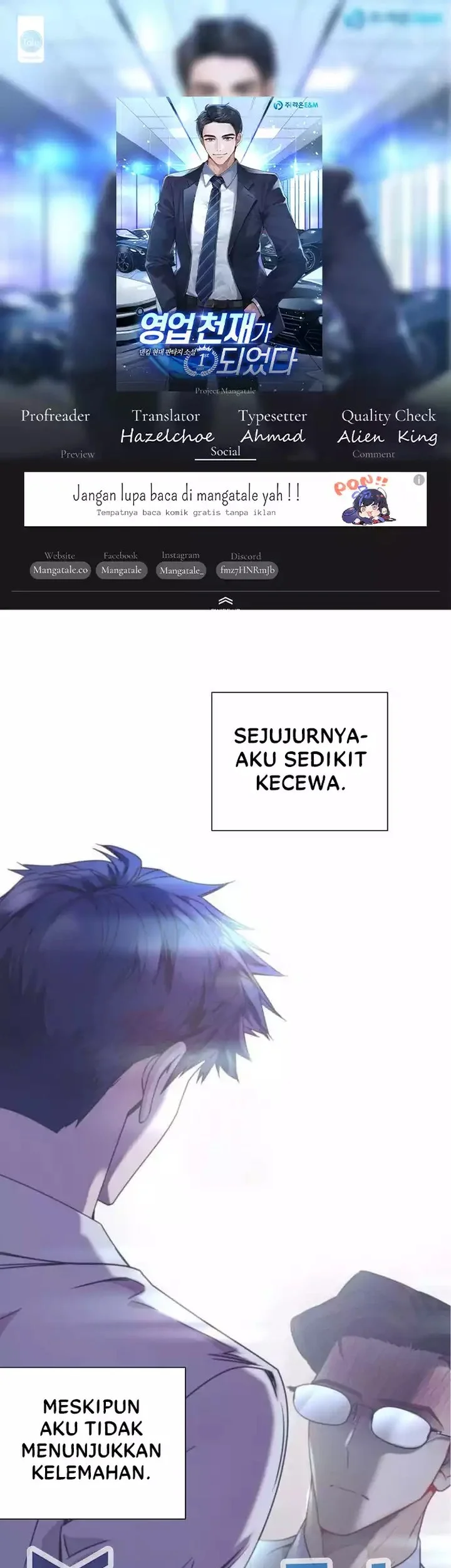 Komik I Became a Genius Salesman Chapter 33 gambar nomor 1