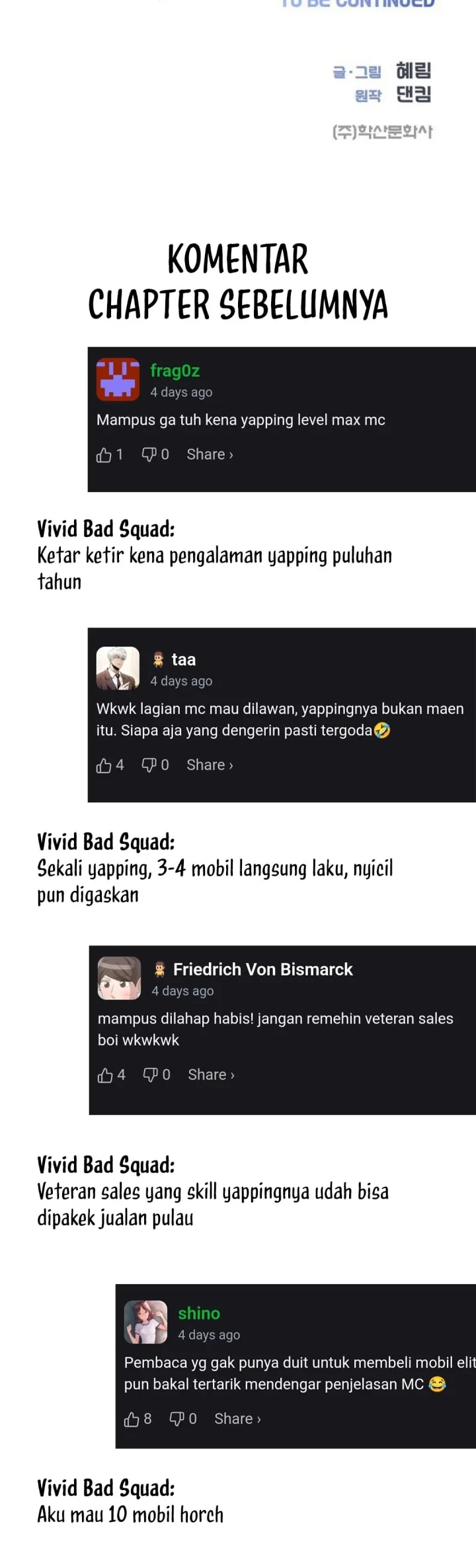 I Became a Genius Salesman Chapter 71 Gambar 69