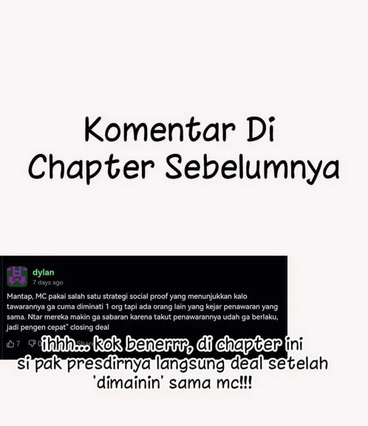 I Became a Genius Salesman Chapter 72 Gambar 65