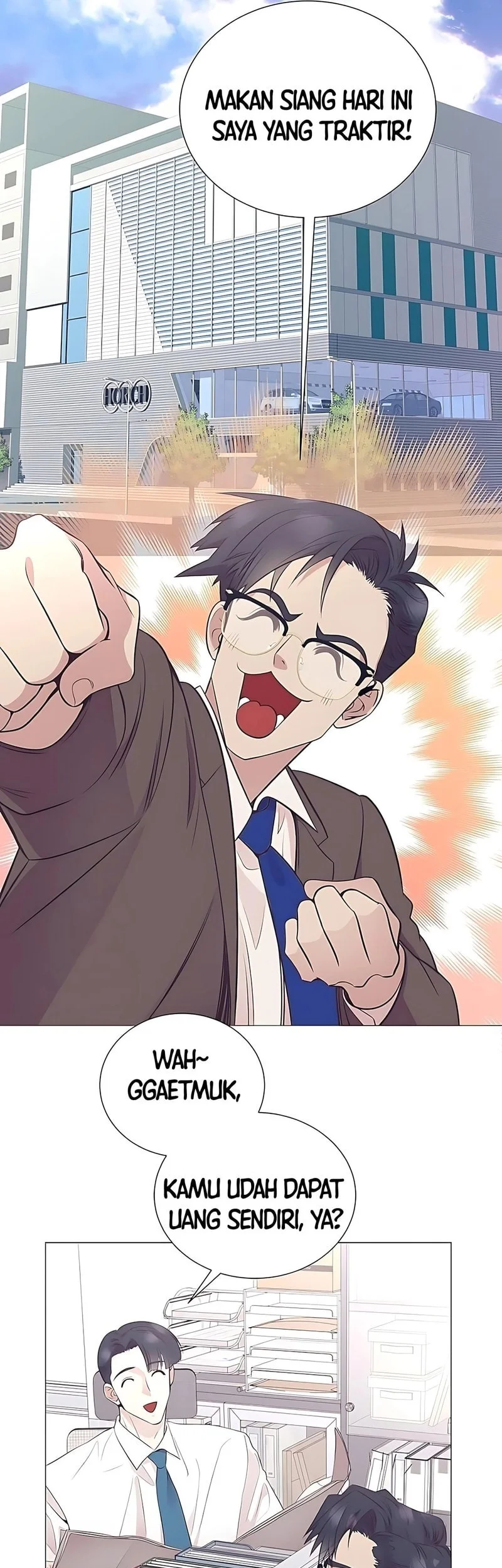 I Became a Genius Salesman Chapter 76 Gambar 31