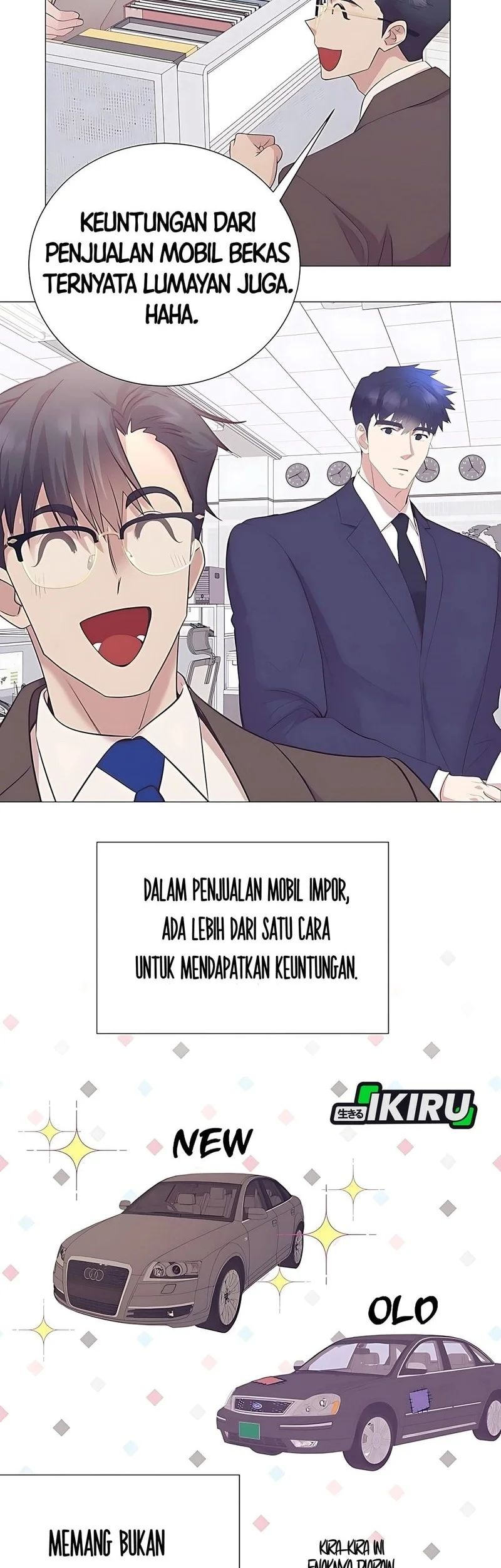 I Became a Genius Salesman Chapter 76 Gambar 32