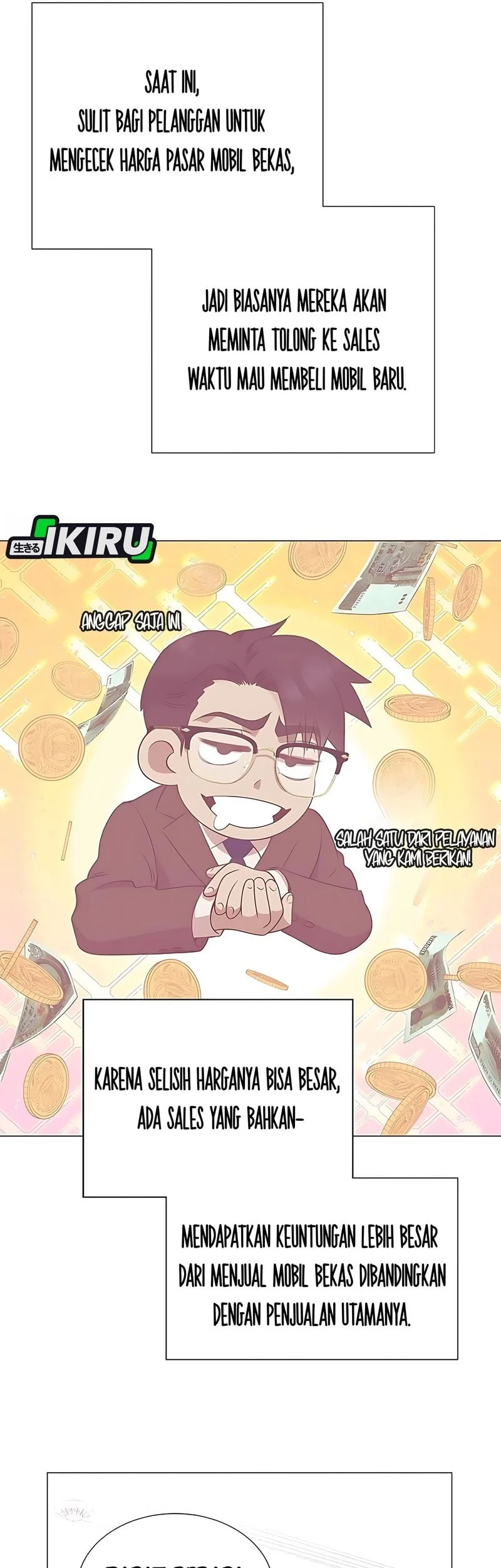 I Became a Genius Salesman Chapter 76 Gambar 34