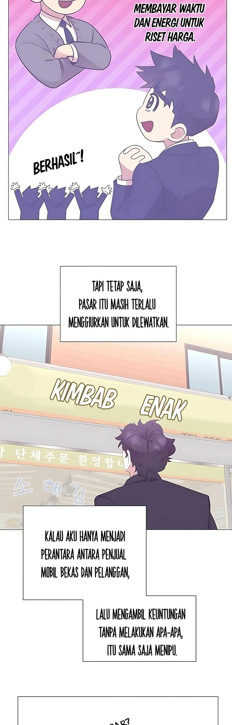 I Became a Genius Salesman Chapter 76 Gambar 40