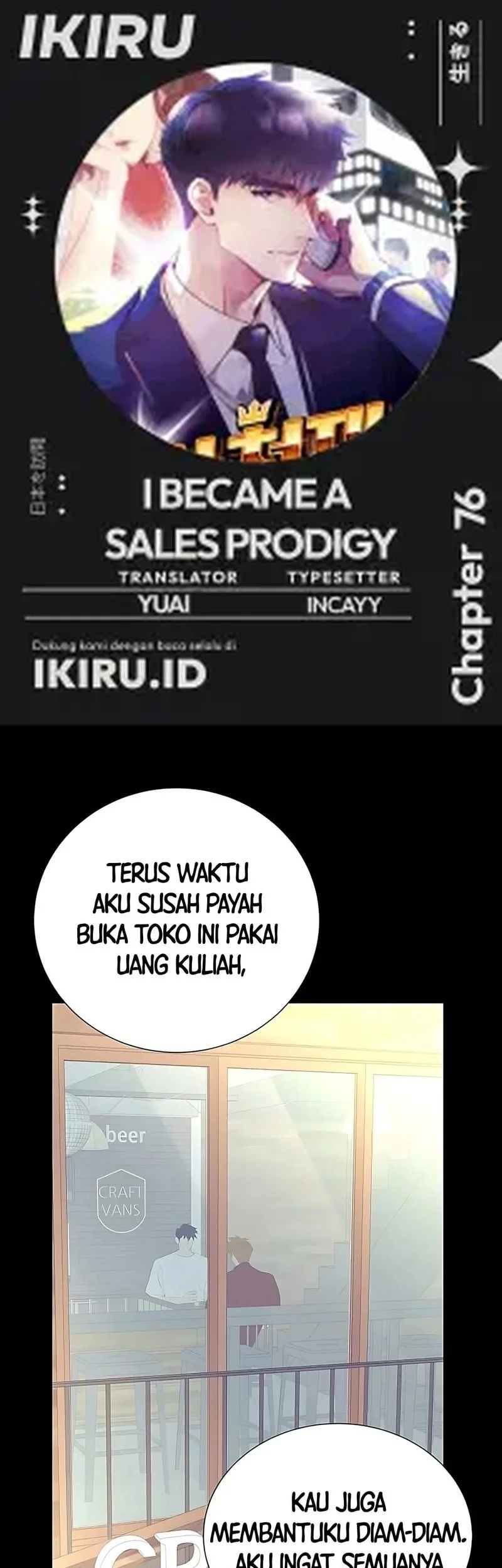 Komik I Became a Genius Salesman Chapter 76 gambar nomor 1
