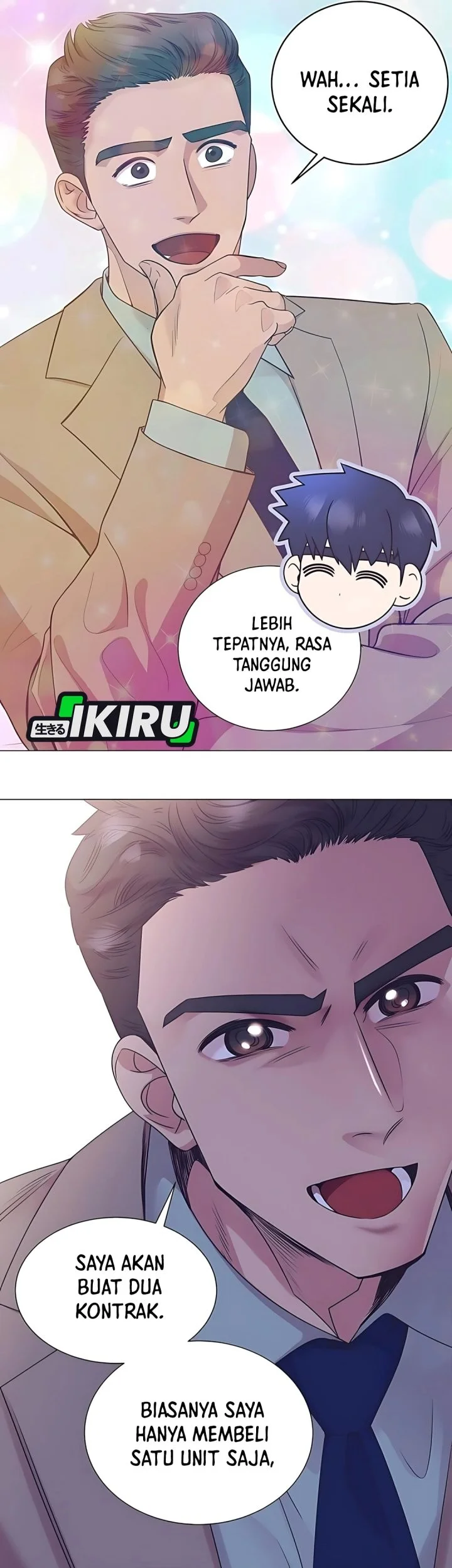 I Became a Genius Salesman Chapter 84 Gambar 41