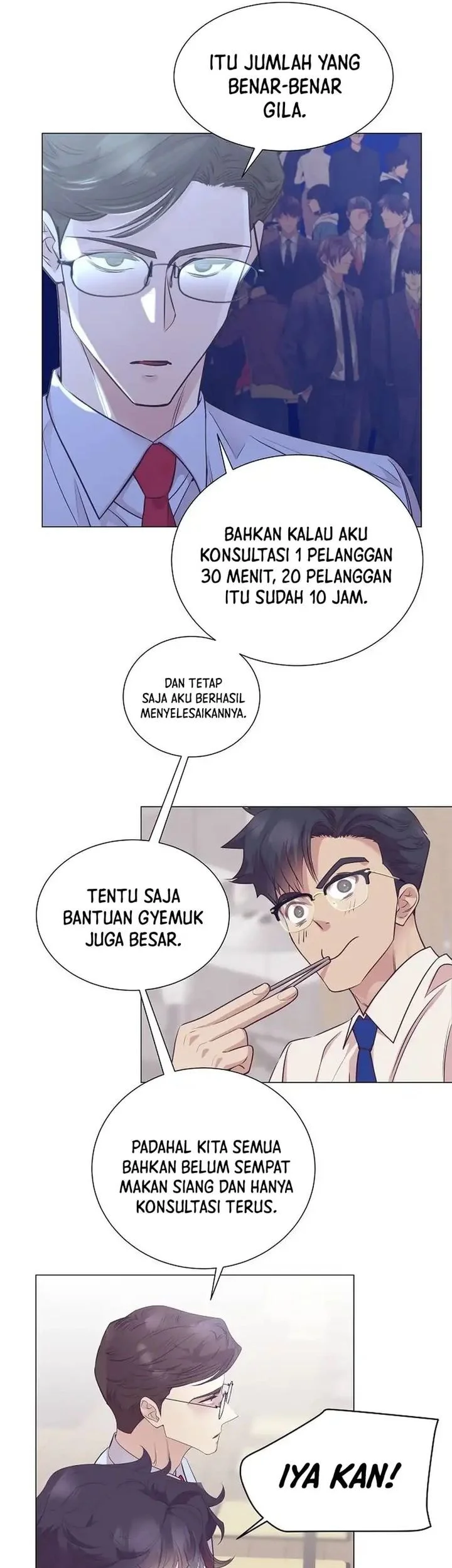 I Became a Genius Salesman Chapter 89 Gambar 24