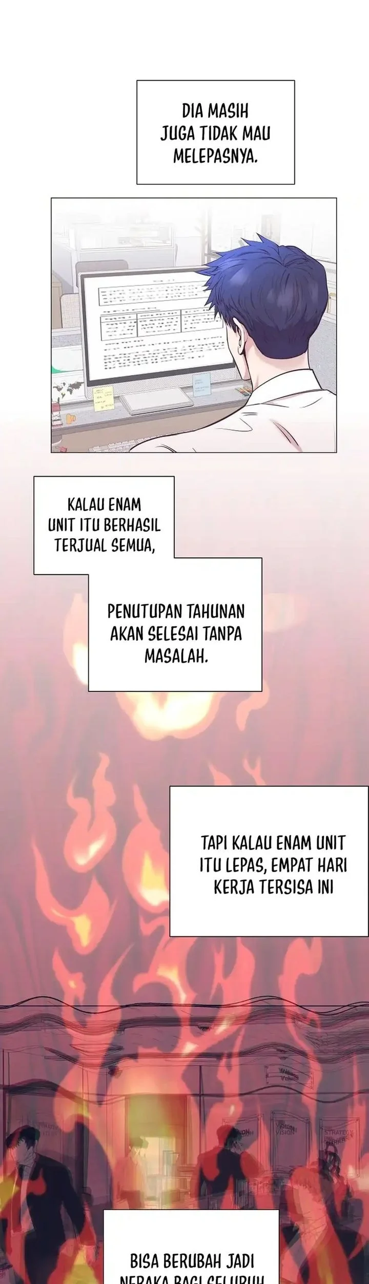 I Became a Genius Salesman Chapter 90 Gambar 32