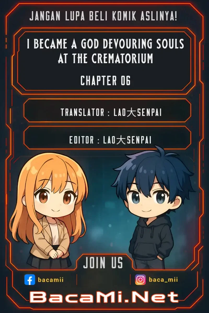 Komik I Became a God Devouring Souls at the Crematorium Chapter 6 gambar 1