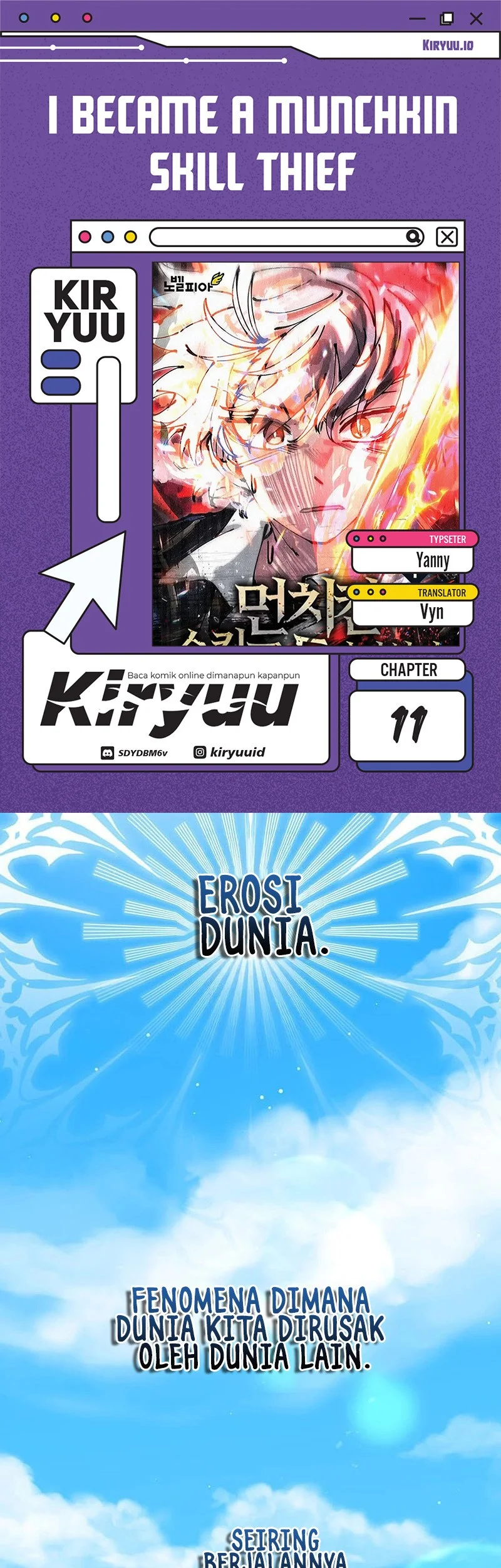 Komik I Became a Munchkin Skill Thief Chapter 11 gambar nomor 1